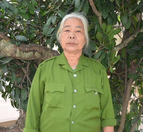 Cựu chiến binh Lương Thị Độ.